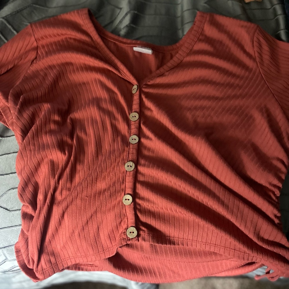 A crop shirt